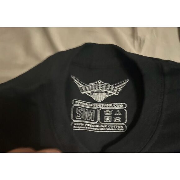 Battlespace Shellbacks 'Ancient Order' Men's Black Graphic T-Shirt S - Picture 5 of 5